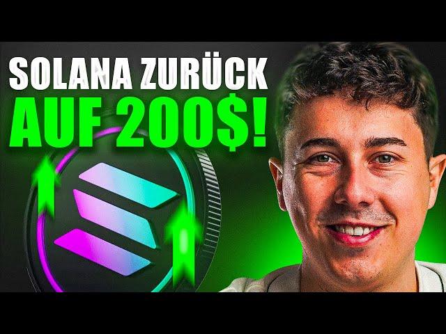 Solana zurück auf 200$ ! + Extrem wichtige News zum Krypto Markt (Das darfst du nicht verpassen!)