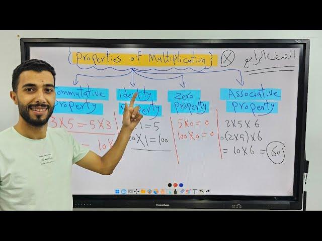 Grade 4 | 1st Term | properties of Multiplication | Math | 2024 | Mahmoud Elkholy