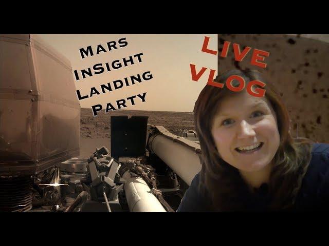 Mars InSight Landing Party | Vlog from the University of Oxford Physics