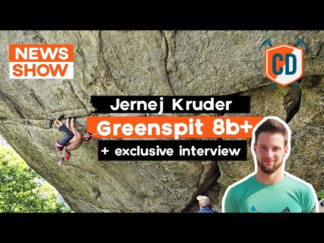 Comp Climber To TRAD BEAST: Jernej Kruder Sends Greenspit (8B+) | Climbing Daily Ep. 2422