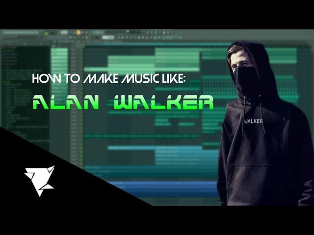 How to Make Music like Alan Walker - FL STUDIO TUTORIAL