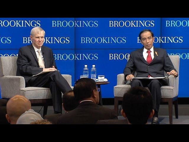 A conversation with President Joko Widodo of Indonesia