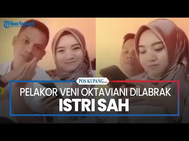 Pelakor Veni Oktaviani Dilabrak Istri Sah