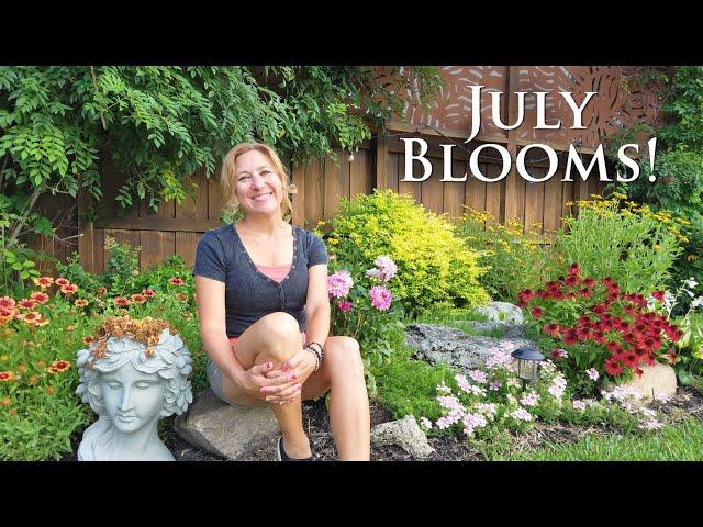 What's Blooming in July in My Carolina Garden | Gardening ideas