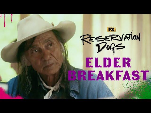 Willie Jack Joins Elder Breakfast - Scene | Reservation Dogs | FX