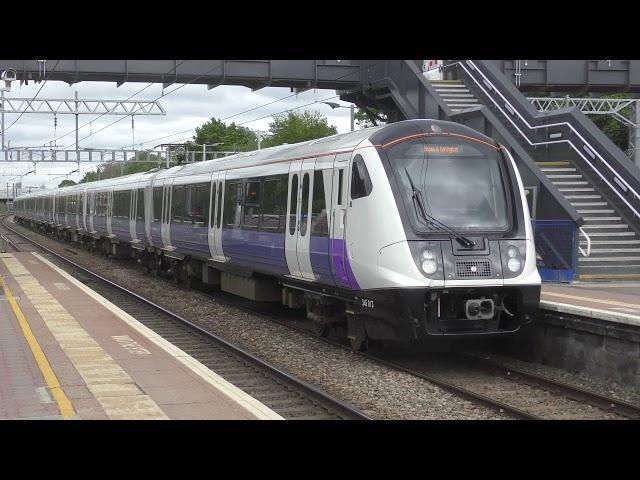 TFL Rail 345013 Arriving Ealing Broadway