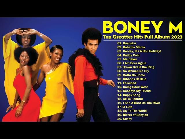 Boney M Greatest Hits Mix Collection 2023  The Best Of Boney M Full Album 2023