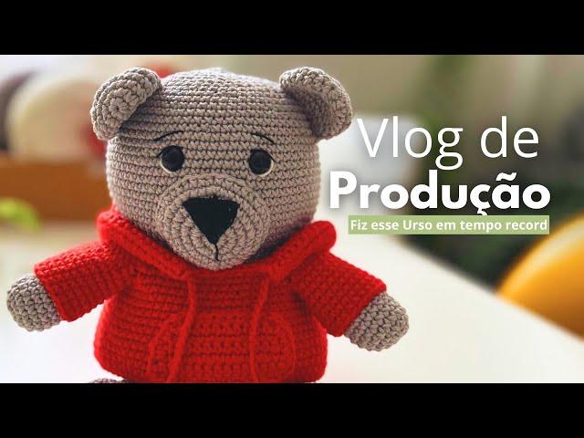 Vlog de Produção de Crochê: Fazendo um Amigurumi em Tempo Record