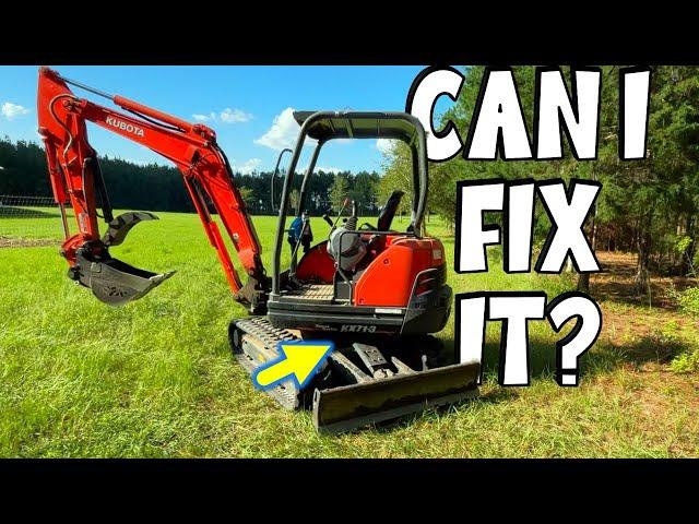 I Broke Our $50K Kubota Mini Excavator