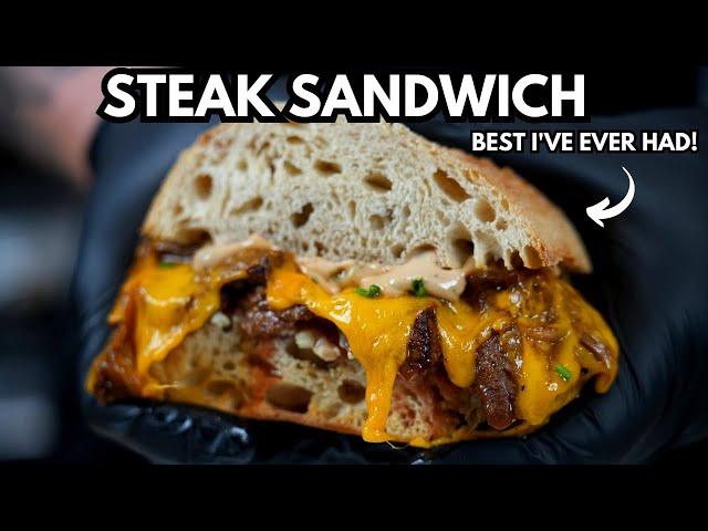 How To Make The Best Sandwich I've Ever Had (Epic Steak Sandwich Recipe)