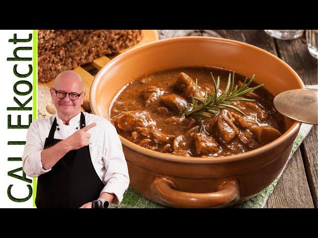 Gulasch Halb und Halb. Einfach & günstig. Omas Rezept