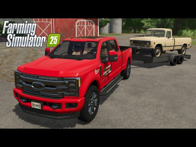 FS25 - 2019 Ford F250 Limited - CAR MOD for Farming Simulator 2025 ROLEPLAY | FS25 GAMEPLAY