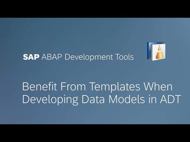 How to Benefit From Templates When Developing Data Models in ADT