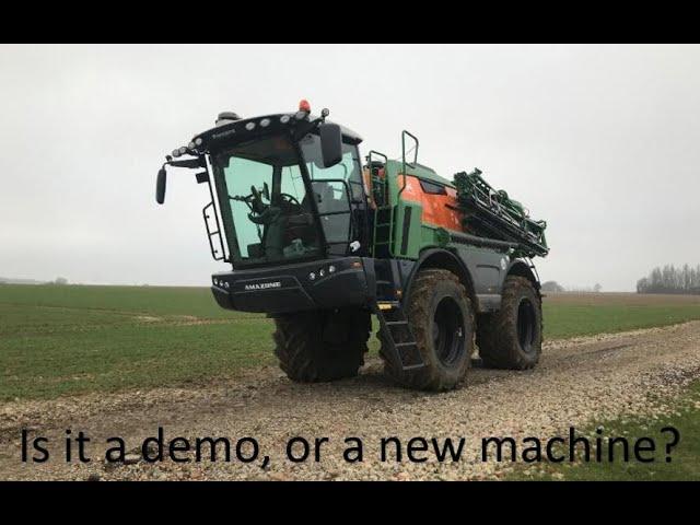 Amazone sprayer purchase or demo?