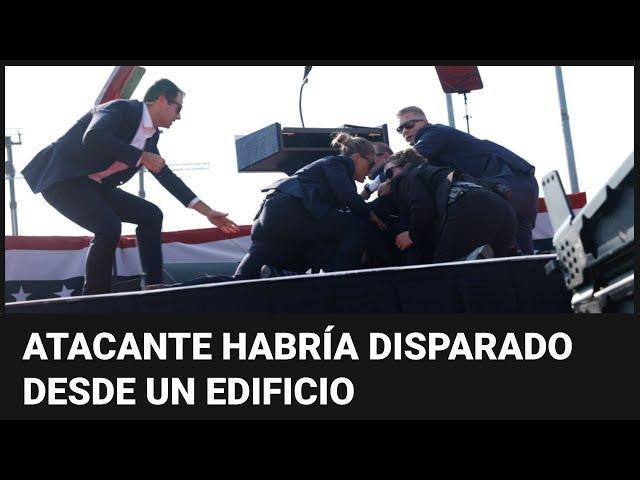 Presunto atacante en evento de Trump disparó desde un edificio cercano, dice fiscal de distrito