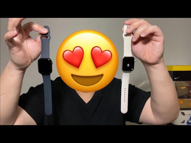 Apple Watch Series 7 Midnight Vs Starlight Color Comparison Video