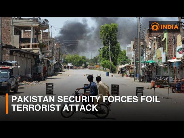 Pakistan security forces foil terrorist attack on military facility | DD India