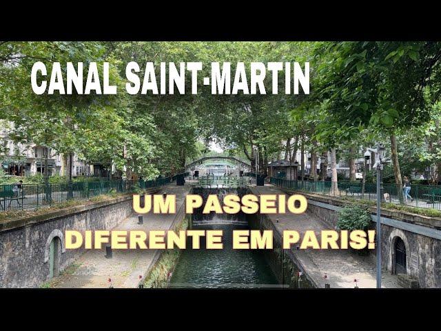 CANAL SAINT-MARTIN / UM PASSEIO DIFERENTE EM PARIS
