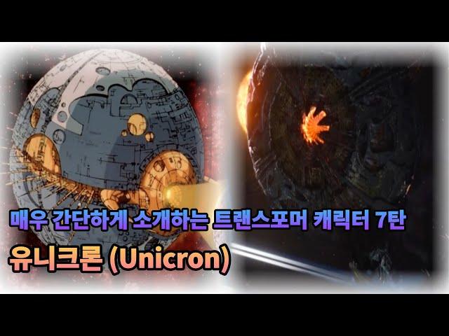 Transformers Character review - Unicron
