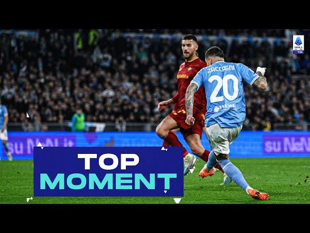 Zaccagni wins the Rome derby for Lazio | Top Moment | Lazio-Roma | Serie A 2022/23