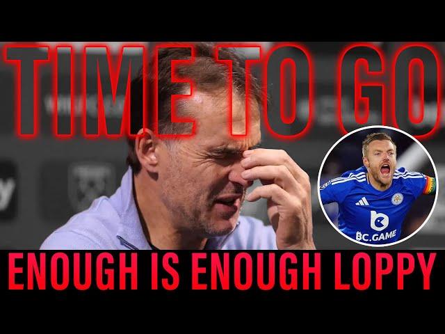 Julen Lopetegui Must Go! West Ham Collapse in 3-1 Loss to Leicester | Van Nistelrooy's Dream Sta