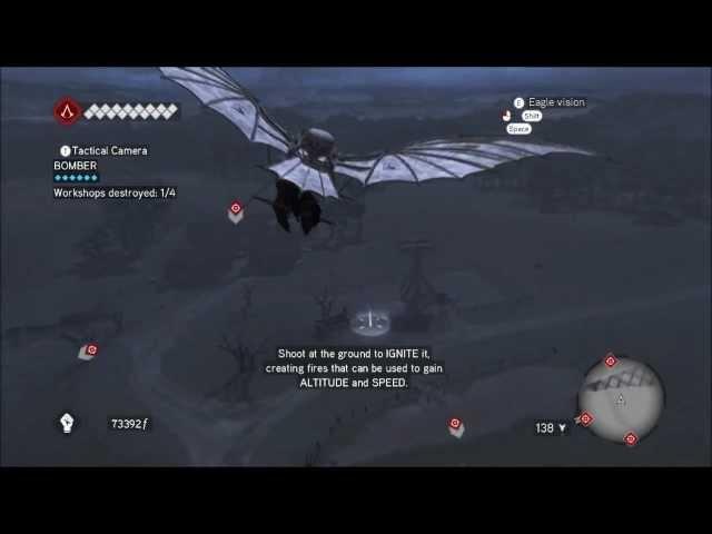 Assassin's Creed Brotherhood Flying Machine 2.0 (Full Synch)