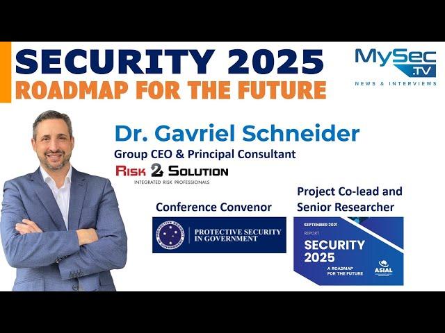 Security 2025 - A roadmap for the future