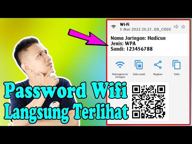 Cara Mengetahui Kata Sandi Wifi Yang Terhubung di HP - Hadicun