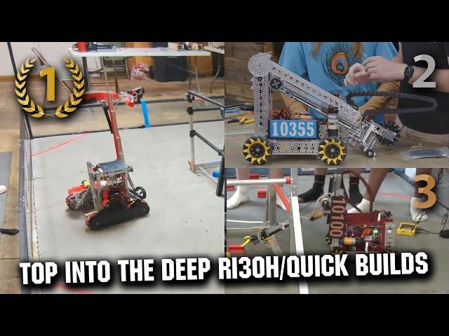 Top INTO THE DEEP Ri30H/Quick Builds | FUN FTC