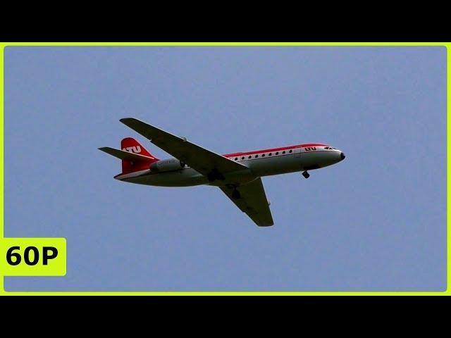 STUNNING BIG RC SCALE LTU SE 210 CARAVELLE FLIGHT DEMONSTRRATION