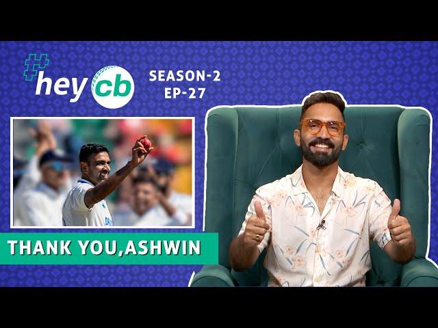 #HeyCB with DK | Ashwin's farewell | Kohli's Form | DK plays Secret Santa