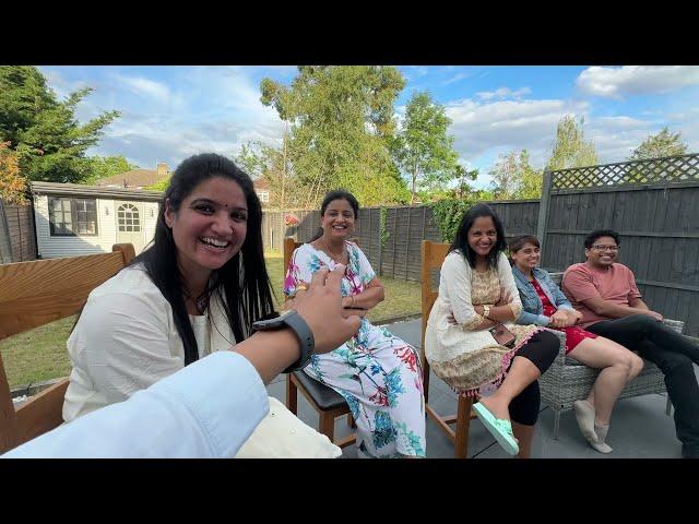 Meeting Friends in London | Big House Tour in London | Indian Family in UK