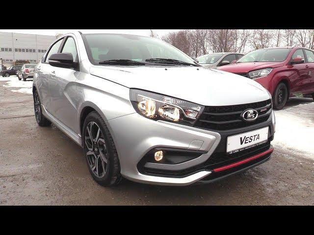 2019 LADA VESTA SPORT 1.8 (145). Start Up, Engine, and In Depth Tour.