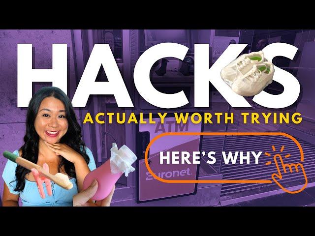 100 TRAVEL HACKS & TRICKS (THAT ACTUALLY WORK!)