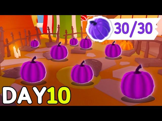 ALL 30 Purple Pumpkin Locations in Adopt Me! Day 10