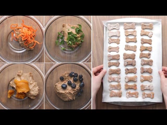 Dog Biscuits 4 Ways