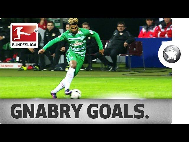 Serge Gnabry - All Goals 2016/17...So Far