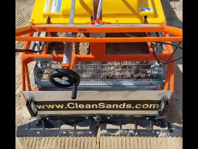 Beach Cleaner - Walk Behind - Sand Sifting Beaches Clean