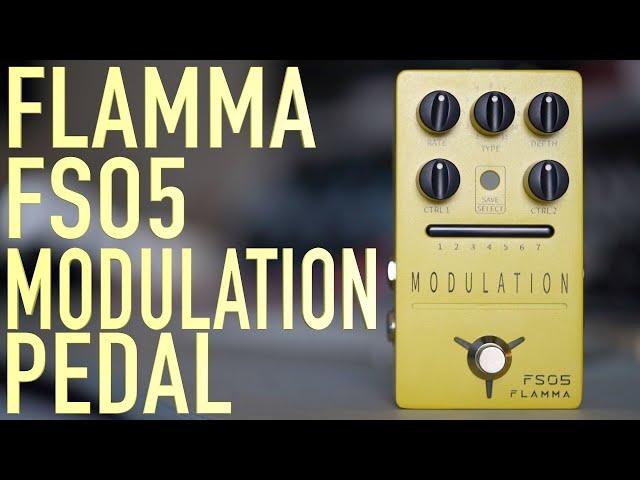 Flamma FS05 Modulation Guitar Effects Pedal Demo - ONLY $75?!