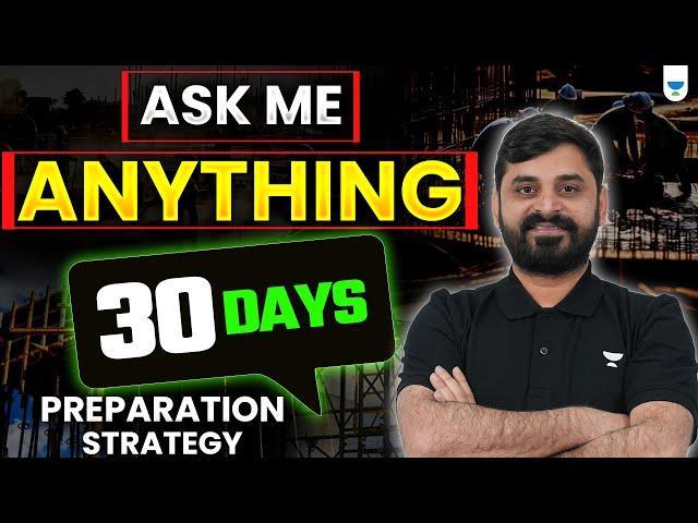  GATE 2025 | Ask Me Anything | 30 Days Preparation Strategy 