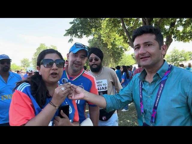 Indian Fans Celebrations Out Side New York Stadium | Ind vs Pak World T20