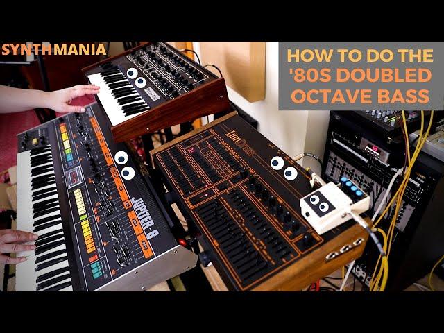 How to do the '80s Doubled Octave Bass