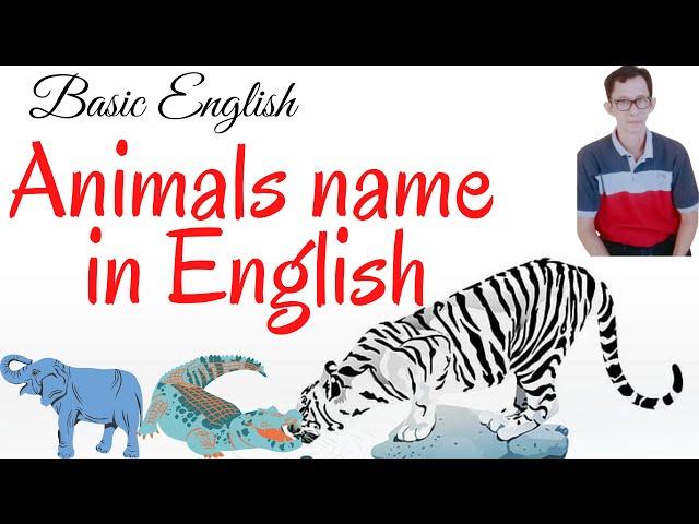 THE NAME OF ANIMALS or ANIMALS NAME IN ENGLISH ~ Bambapuang Foundation