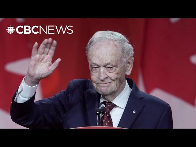 FULL SPEECH: Former PM Jean Chrétien addresses tariff war during Liberal leadership speech