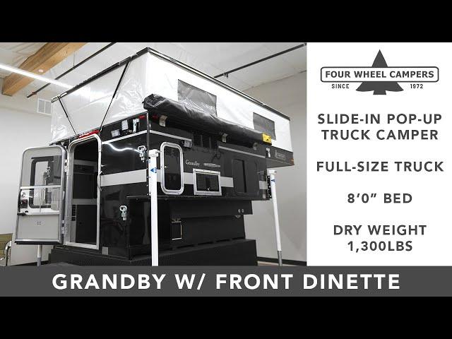 Four Wheel Camper Tour - Grandby Slide-In w/ Front Dinette 2023