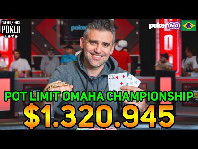 Melhores momentos do "Main Event" de Pot Limit Omaha da WSOP 2024.