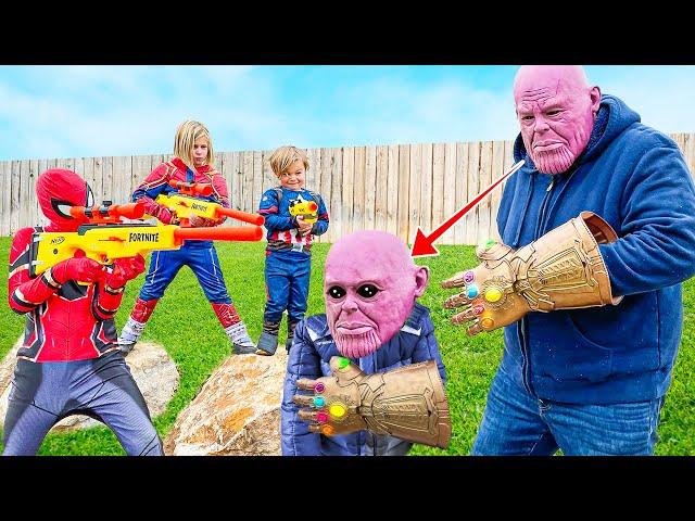 Avengers Hero Kidz Transform Thanos