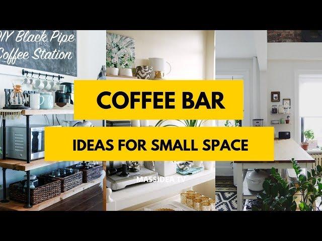 95+ Awesome Coffee Bar Ideas for Small Space