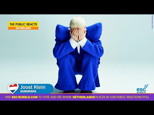  Netherlands – Joost Klein – Europapa (The Public Reacts: Eurovision 2024)