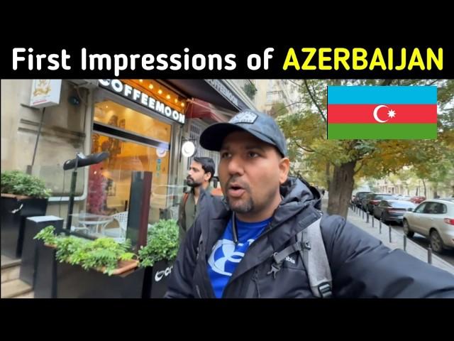 First Impressions of BAKU Azerbaijan   || Indian in Azerbaijan